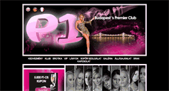 Desktop Screenshot of p1budapest.hu